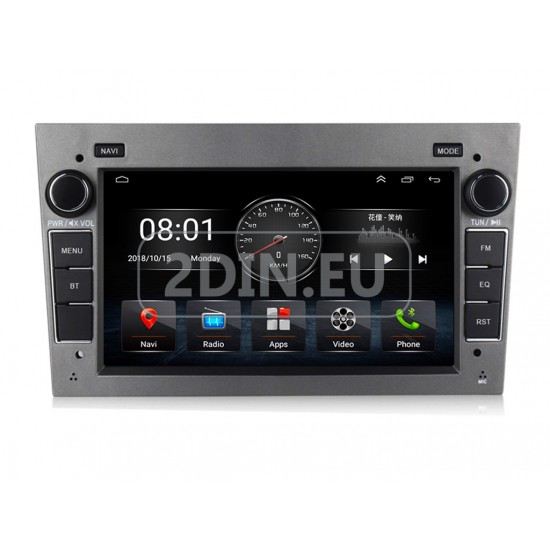 OPEL - МУЛТИМЕДИЯ / Навигация android 16 графит + CARPLAY + ANDROID AUTO